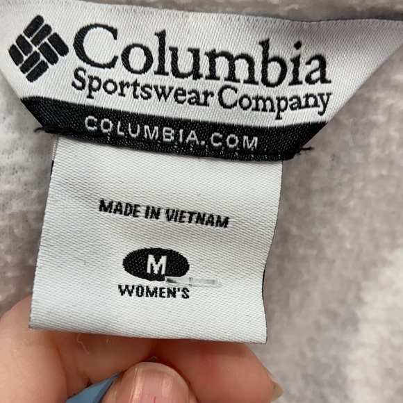 Columbia white fleece - Picture 4 of 6